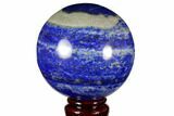 Polished Lapis Lazuli Sphere - Pakistan #149377-1